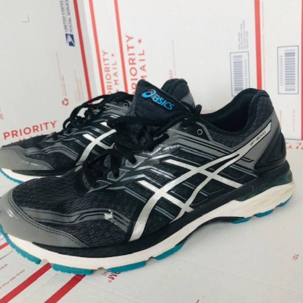 Asics Mens GT-2000 Running Sneakers T707N Sz 10